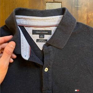 Two Tommy Hilfiger Polo Shirts: Classic Knit